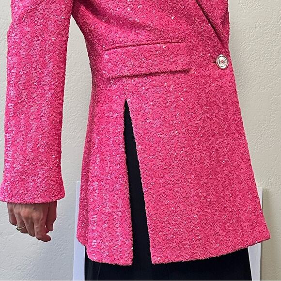Dolce & Gabbana Hot Pink Sequined Blazer size IT 36 seen on Lisa from Vanderpump - Picture 10 of 16